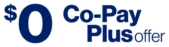 $0 Co-Pay Plus offer.