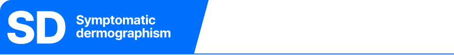 SD symptomatic dermographism