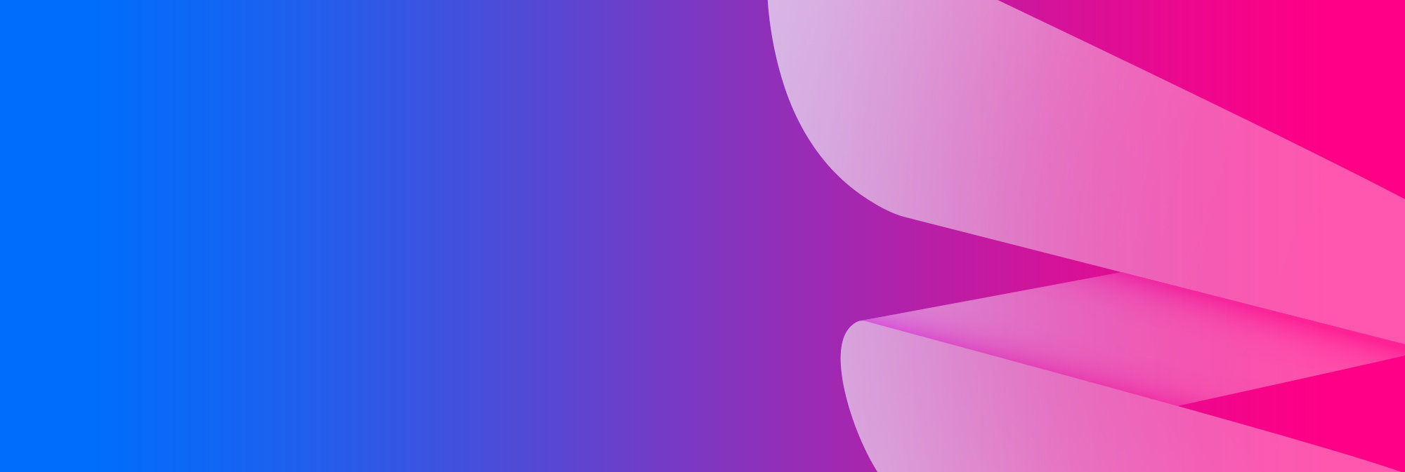 Blue to magenta gradient with translucent spiral.