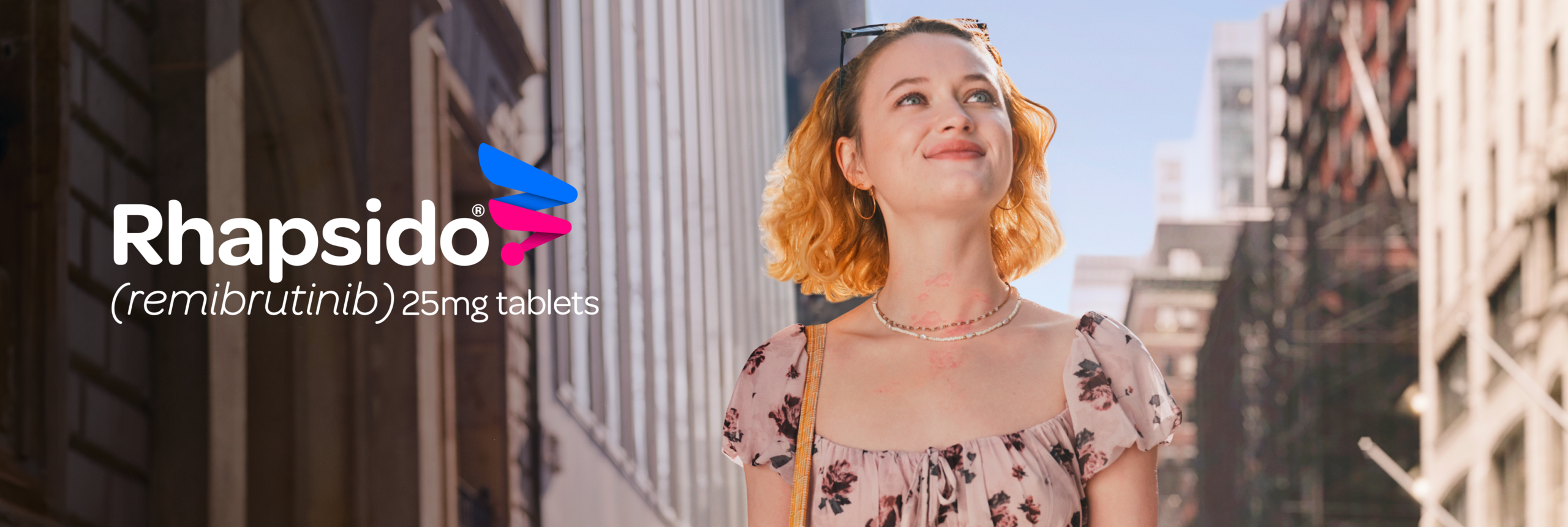 Rhapsido (remibrutinib) 25mg tablets homepage hero image